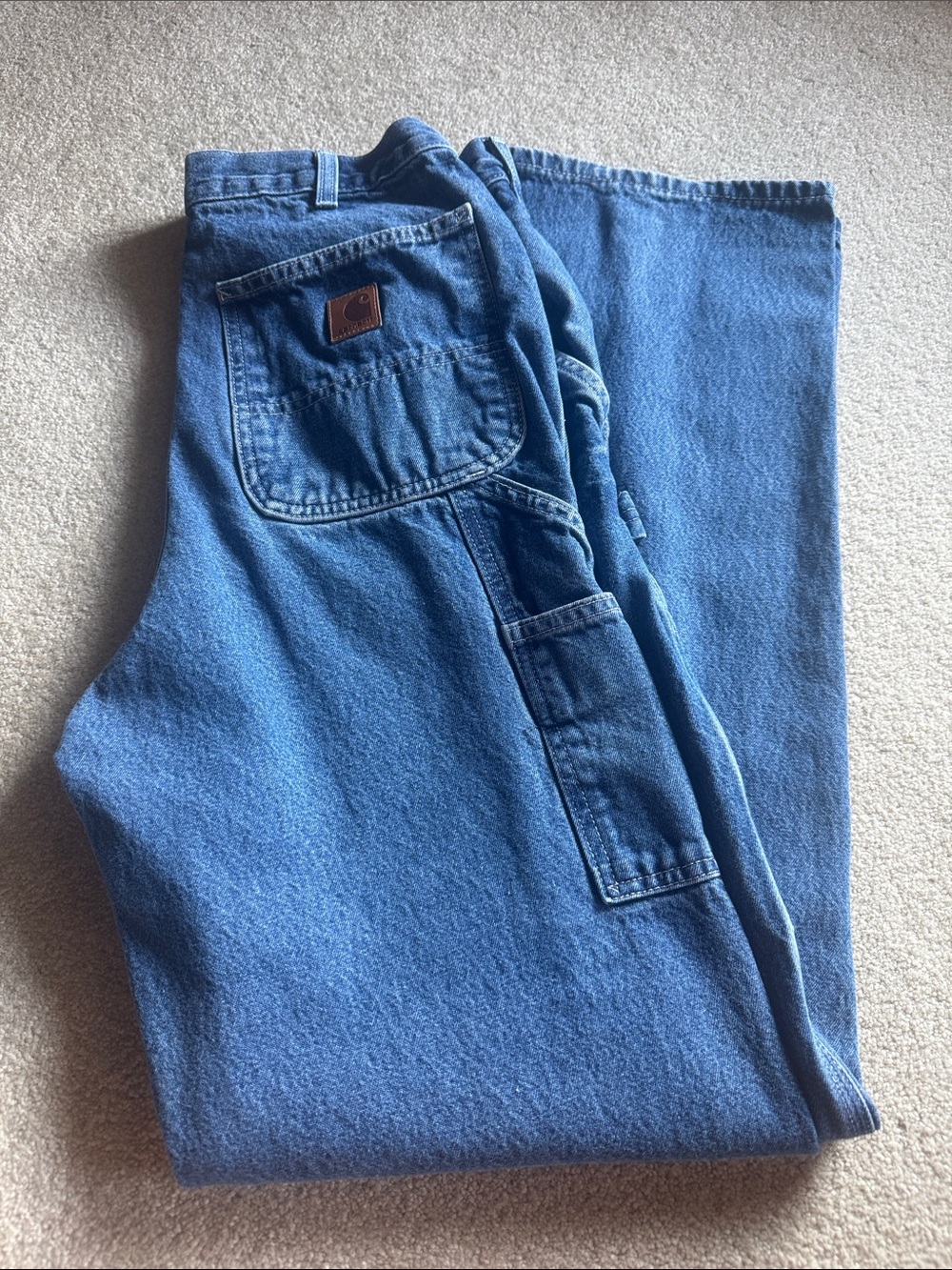 Carhartt Men’s Medium Blue Loose Original Fit